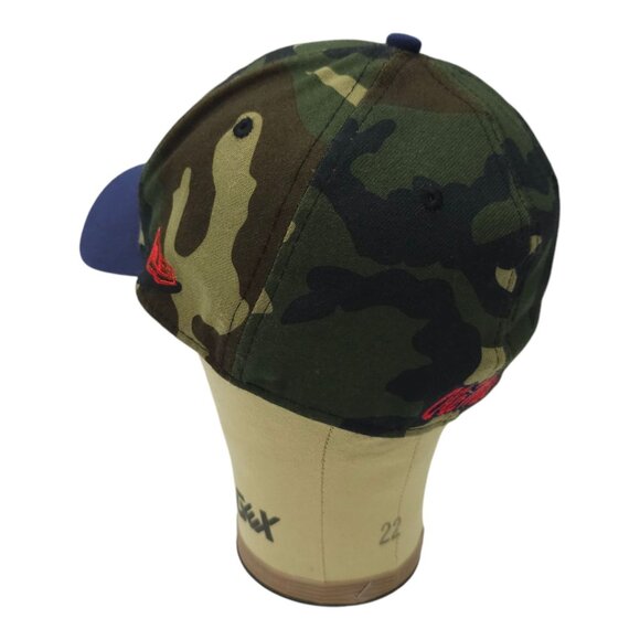 New Era 39Thirty Ole Miss Cap Stretch Flex M/L 3D Embroidered Logo Camo Baseball - Picture 12 of 13